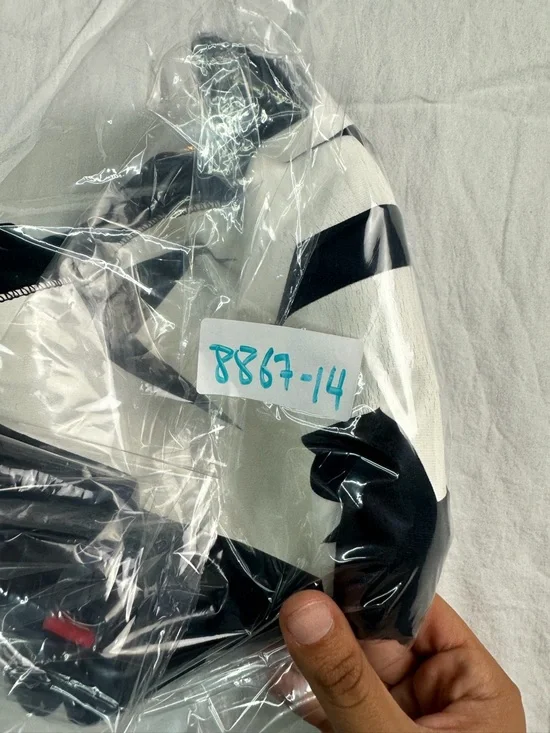 🖤 Nike Just Do It Oversized Logo Black Leggings Size S 8867-14 🖤 - Picture 13 of 13